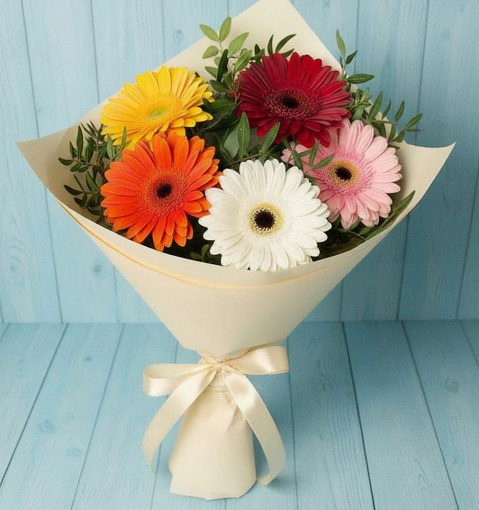Букет цветов из: Герберы в Кадошкино