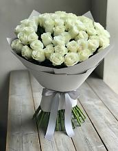 Букет 35 Белых роз #REPLACE_PRED# Кадошкино
