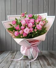 Букет Розовый кустик в Кадошкино