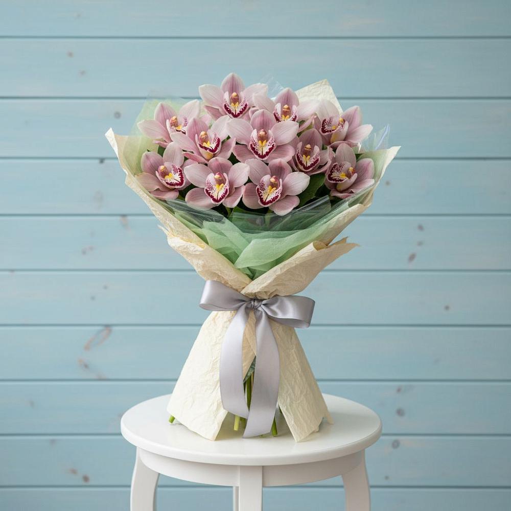 Букет цветов из: Орхидеи и Розы в Кадошкино