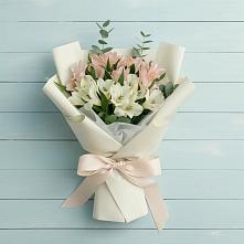 Букет цветов из:  Альстромерии в Кадошкино