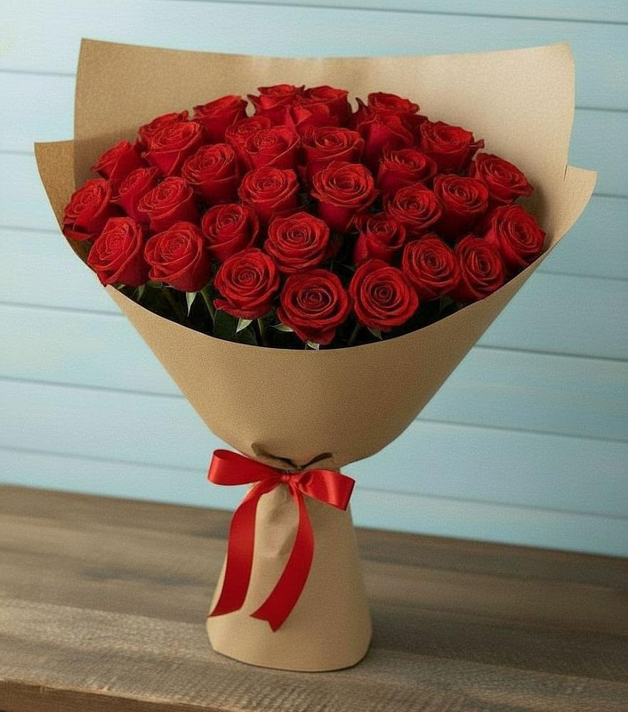 Букет Красные розы Милано в Кадошкино