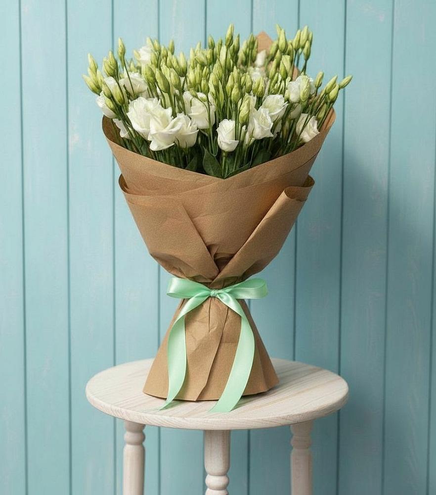 Букет цветов из: Лизиантусы в Кадошкино