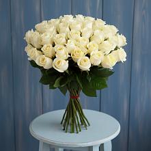 Букет 51 Белая роза Эдлесс Лав #REPLACE_PRED# Кадошкино