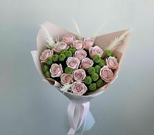 Букет цветов из:  Розы и Хризантемы в Кадошкино