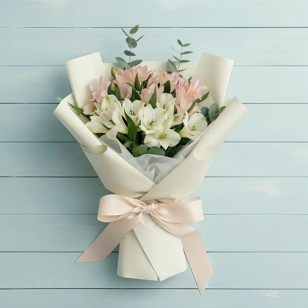 Букет цветов из: Альстромерии в Кадошкино