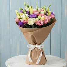 Букет цветов из:  Лизиантусы в Кадошкино